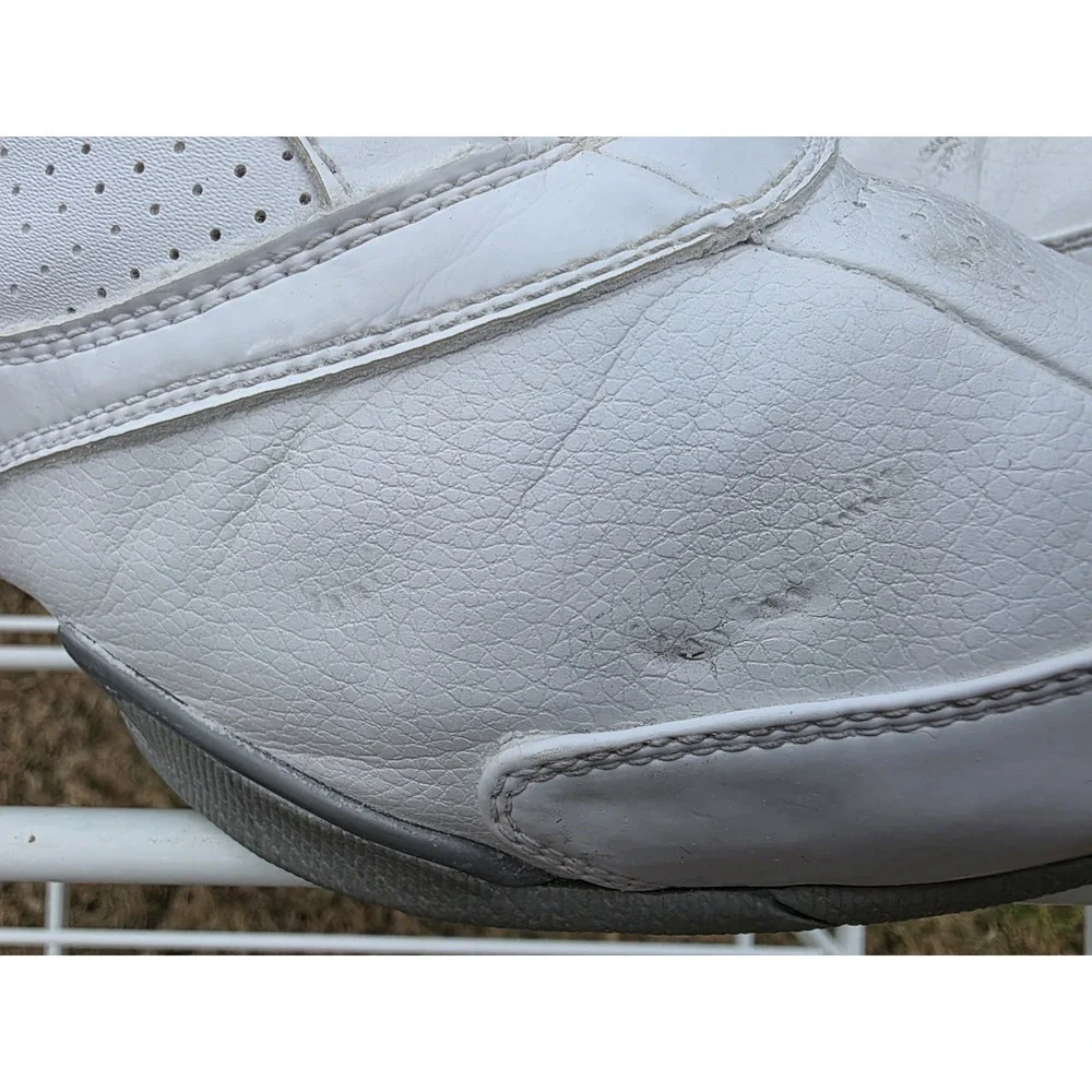 Nike Air Flight Mens Basketball Shoes White Silver Low Top Sneakers 315065-111